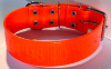 Collier ORANGE FLUO 38mm pour mouton, brebis et chèvre